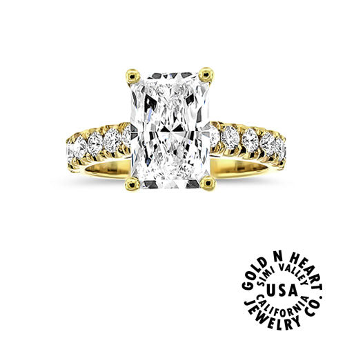 Radiant Lab-Grown Diamond Solitaire