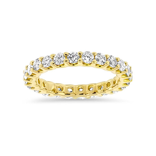 Diamond Eternity Ring in 14K Yellow Gold  Pre-Owned