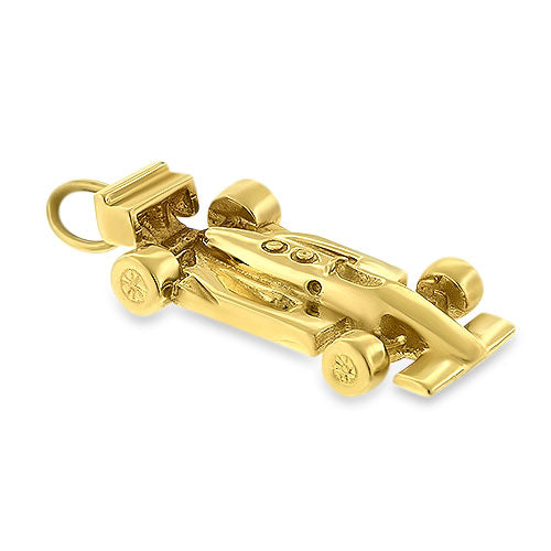 Formula 1 Racing Pendant - Handmade 14K Pre-Owned