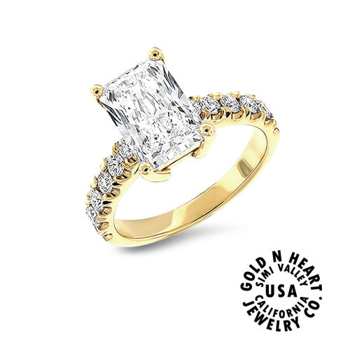 Radiant Lab-Grown Diamond Solitaire