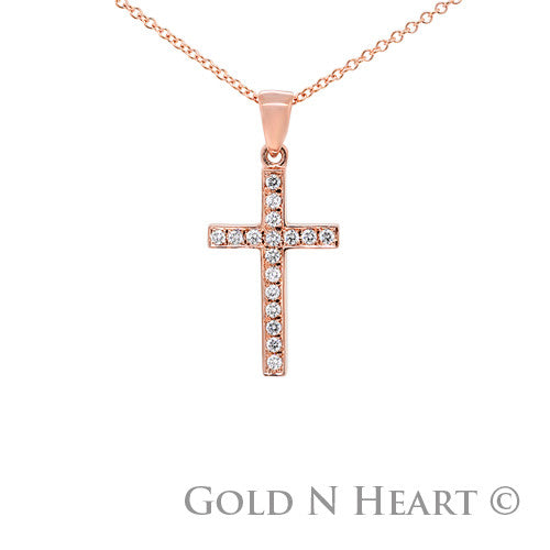 Pave Diamond Cross