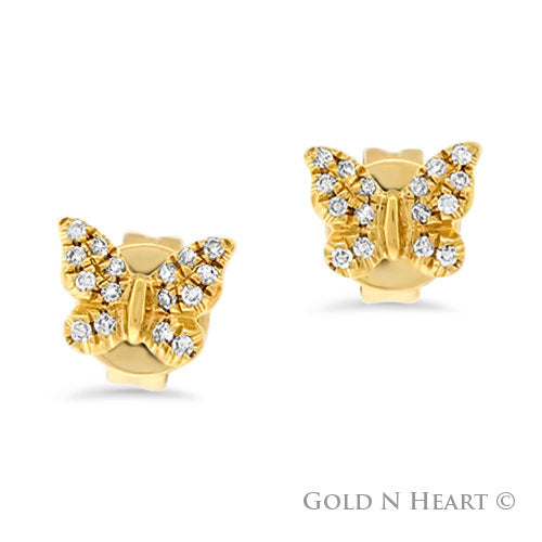 Petite Butterfly Earrings